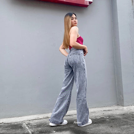 JINISO - Kulot Highwaist Relax Jeans