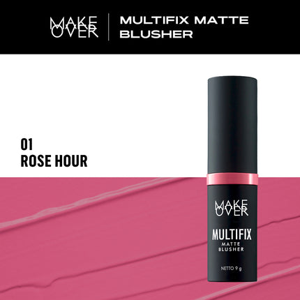 MAKE OVER Multifix Matte Blusher 9 g