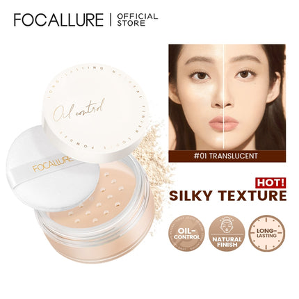 Focallure #PerfectBase Oil-Control Loose Powder Silky Smooth Setting Powder