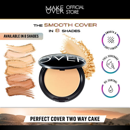 MAKE OVER Perfect Cover Two Way Cake TWC