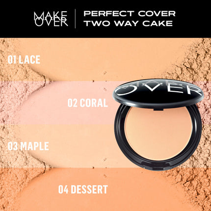 MAKE OVER Perfect Cover Two Way Cake TWC