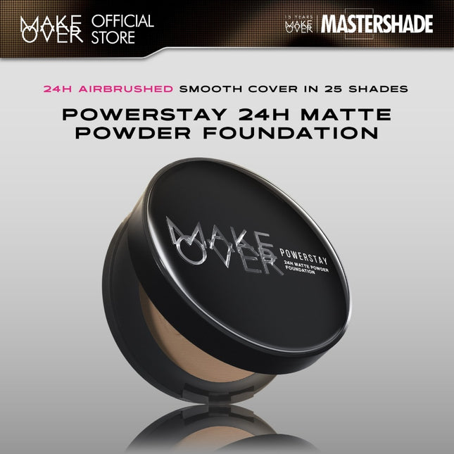 MAKE OVER Powerstay 24H Matte Powder Foundation