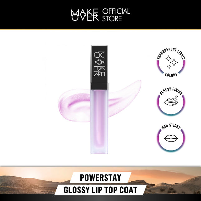 MAKE OVER Powerstay Glossy Lip Top Coat 6.2 g
