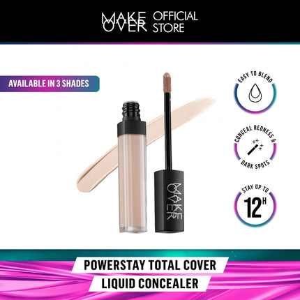 MAKE OVER Powerstay Total Cover Liquid Concealer 6.5 ml