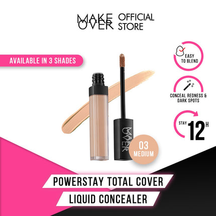 MAKE OVER Powerstay Total Cover Liquid Concealer 6.5 ml