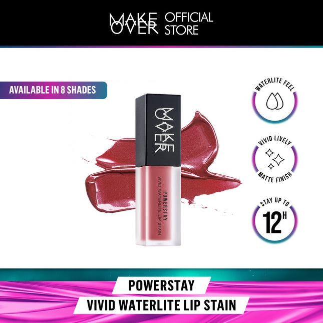 MAKE OVER Powerstay Vivid Waterlite Lip Stain