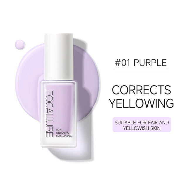 FOCALLURE Primer Lightweight Moisturizer Brighten Skin Barrier Retouch Redness