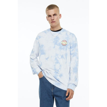 H&M Pria Relaxed Fit Sweatshirt 1027297_1