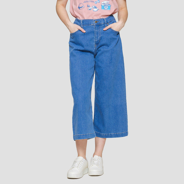 St. Yves Relaxed Wideleg Denim Wanita 121789067