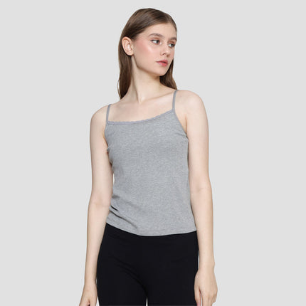 St. Yves Rib Text Lace Tanktop Wanita 121405480