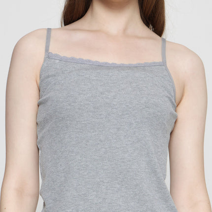 St. Yves Rib Text Lace Tanktop Wanita 121405480