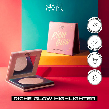MAKE OVER Riche Glow Face Highlighter 13 g