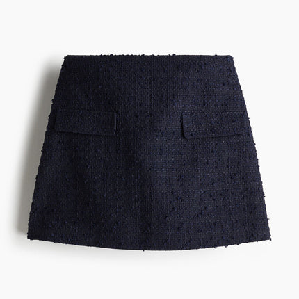 H&M Wanita Rok tenun Bouclé