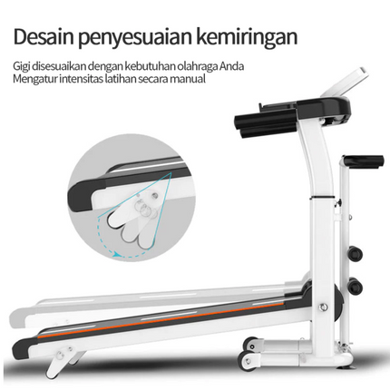 Manual Treadmill Super Murah Kokoh Kuat Multifunction\treadmill gym olahraga
