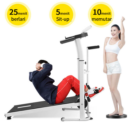 Manual Treadmill Super Murah Kokoh Kuat Multifunction\treadmill gym olahraga