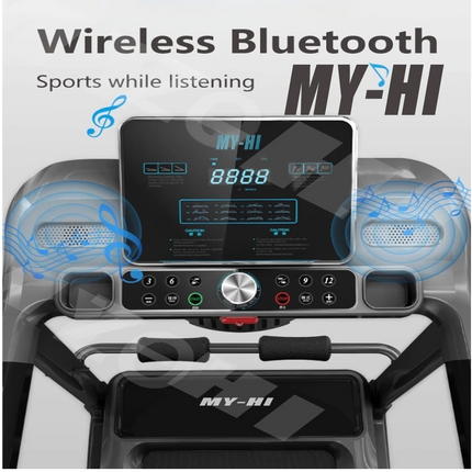 readmill electric low watt JC700 garansi Bluetooth Musik 1-15 km/h BB 580KG