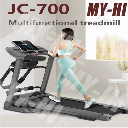 readmill electric low watt JC700 garansi Bluetooth Musik 1-15 km/h BB 580KG