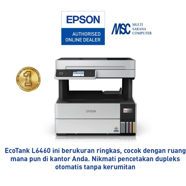 Printer Epson L6460 L 6460 L-6460 All in One ADF WIFI PIGMENT DUPLEX