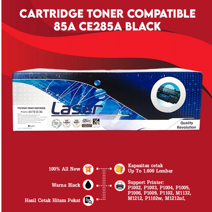 Cartridge Toner Compatible 85A CE285A 35A CB435A Cn 325 326 725 Universal Refill H-85A Printer Laserjet P1002 P1003 P1102 M1132