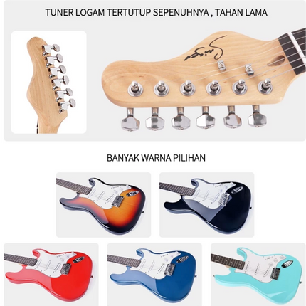 Benston Music- Gitar Elektrik , Gitar Elektrik Anak Dan Dewasa , Gitar Elektrik Pemula , Gitar Elektrik Rock , Gitar Elektrik Profesional