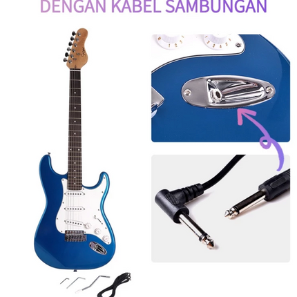Benston Music- Gitar Elektrik , Gitar Elektrik Anak Dan Dewasa , Gitar Elektrik Pemula , Gitar Elektrik Rock , Gitar Elektrik Profesional