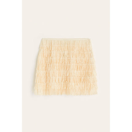 H&M Wanita Sequin-fringed skirt