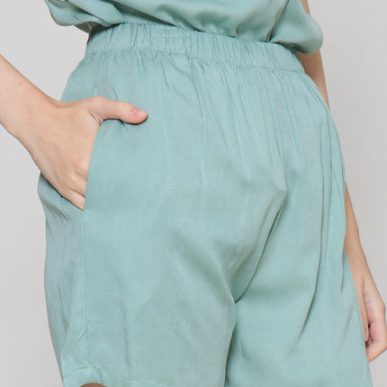 Nevada Setelan Piyama Solid Wanita 121579463