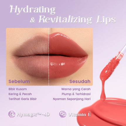 FOCALLURE SheenLock Satin Lip Glaze 16H Transferproof Deeply Hydrating Lightweight