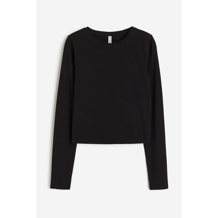 H&M Wanita Short jersey top 0994083