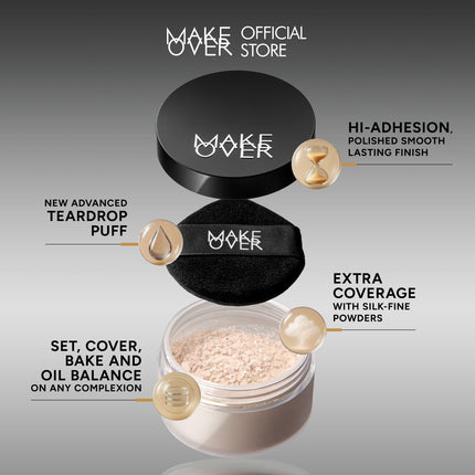 MAKE OVER Silky Smooth Translucent Powder
