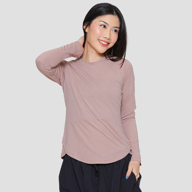 Suko Sports Kaos Kerah Bulat Lengan Panjang Wanita 121639353