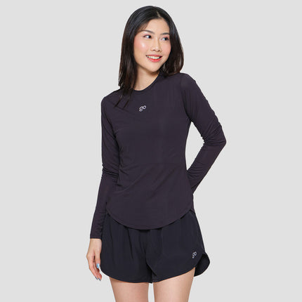 Suko Sports Kaos Kerah Bulat Lengan Panjang Wanita 121639353