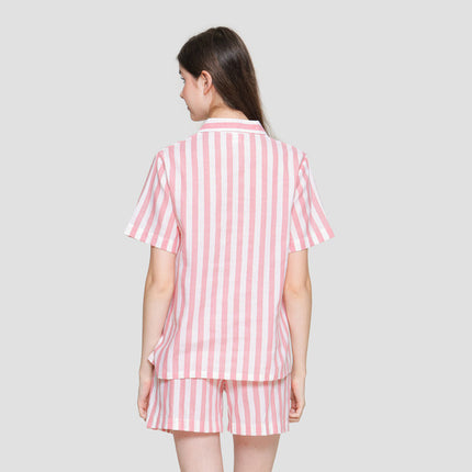 St. Yves Stripe Cotton Setelan Piyama Wanita 122099382