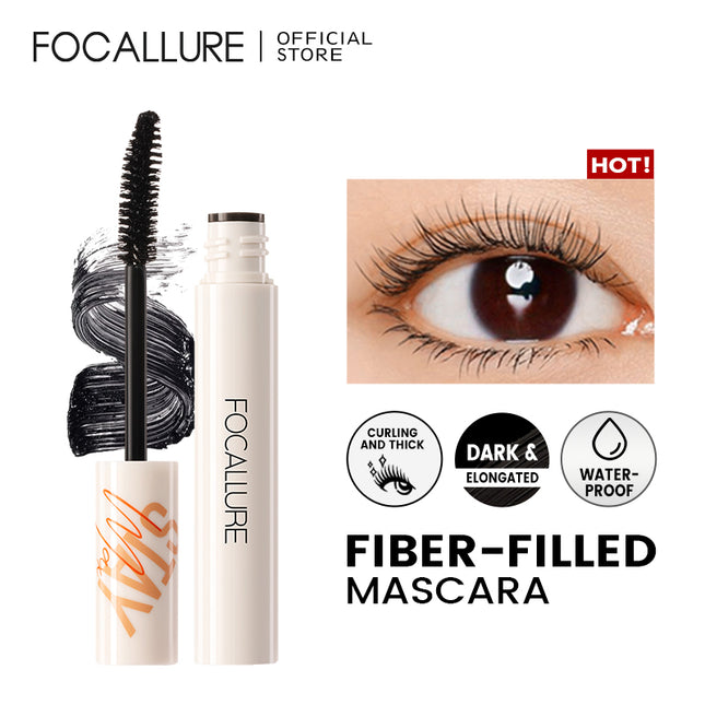FOCALLURE Tahan air Maskara Curling Thick Eyelash Makeup