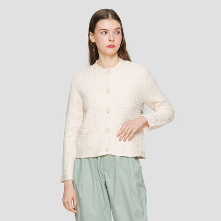 Suko Texture Caridgan Lengan Panjang Wanita O2L575A8 121784624