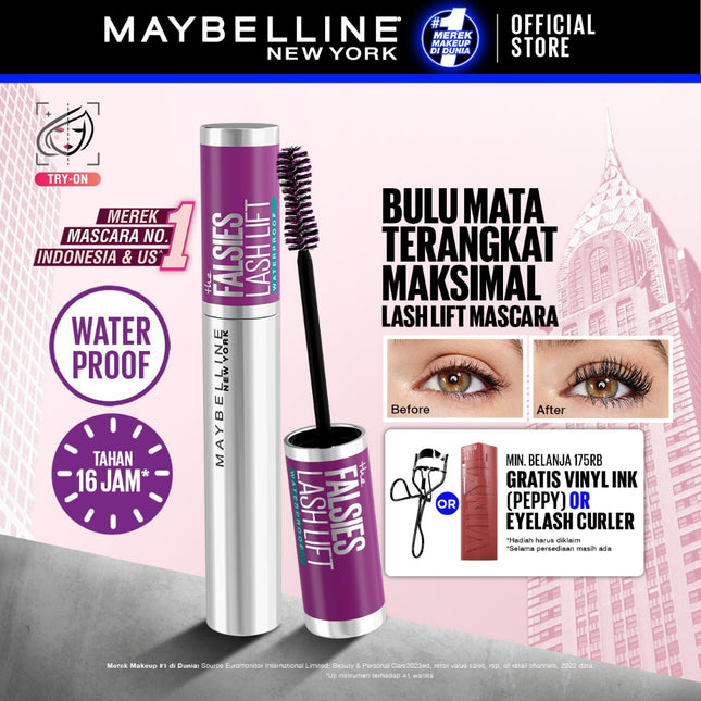 MAYBELLINE The Falsies Lash Lift Mascara Make Up 8.6ml