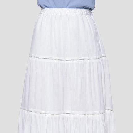 Connexion Tiered Ploy Rok Wanita 121801935