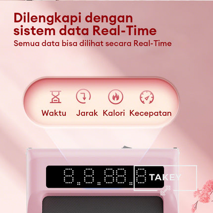 Treadmill Listrik Walking Pad Running Treadmill Termurah treadmill lipat treadmill portable