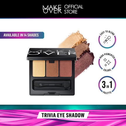 MAKE OVER Trivia Eye Shadow 6 g - Eye Shadow Palette