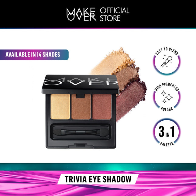 MAKE OVER Trivia Eye Shadow 6 g - Eye Shadow Palette