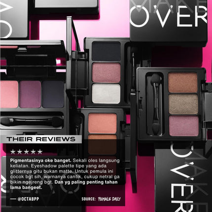 MAKE OVER Trivia Eye Shadow 6 g - Eye Shadow Palette