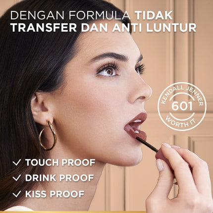 [PAKET HEMAT 2PCS] L’Oréal Paris Twinpack Infallible Matte Resistance Liquid Lipstick