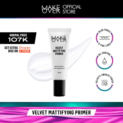 MAKE OVER Velvet Mattifying Primer