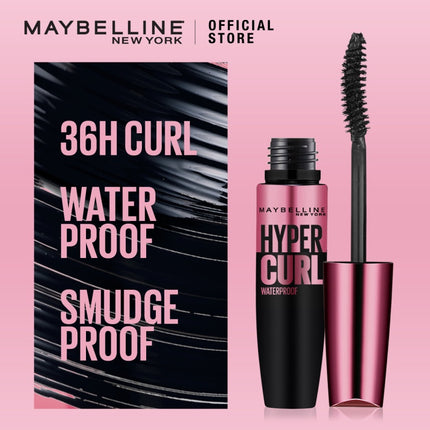 MAYBELLINE Volume Express Hypercurl Waterproof Mascara 9.2 ml