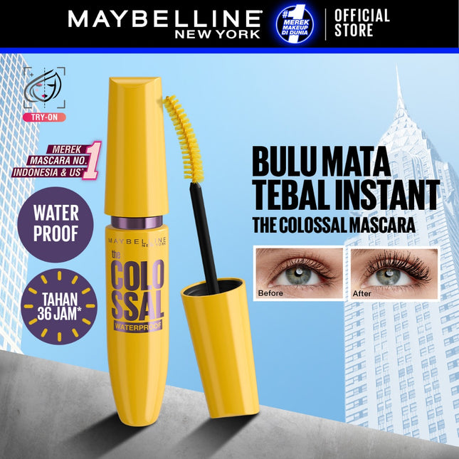 MAYBELLINE Volume Express The Colossal Waterproof Mascara Make up