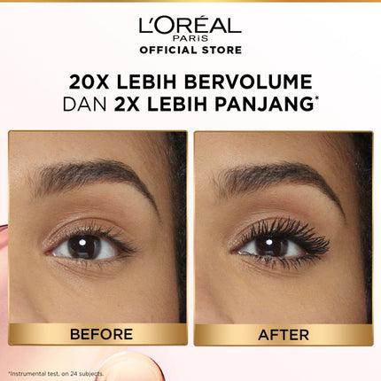 L'Oreal Paris Voluminous Lash Paradise Waterproof Mascara - Black