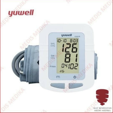￼Yuwell YE660B Tensimeter Digital Intellisense Alat Cek Ukur Test Tes Tekanan Darah Tensi Meter YE 660 B