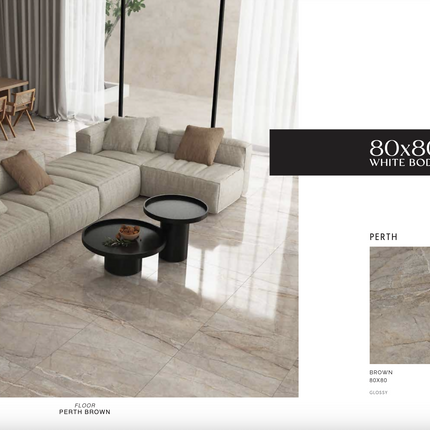 Keramik 80x80 Glossy, 3PCS/Dos